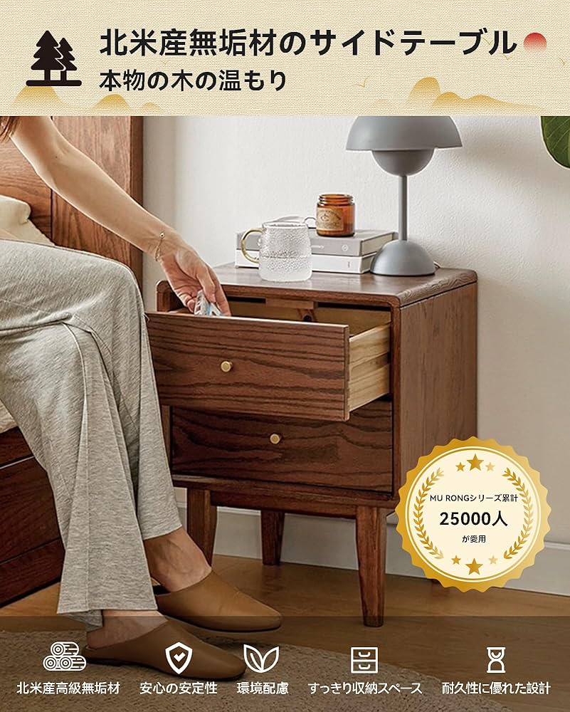 送料込み　海外買い付け　オーク材　サイドテーブル 送料込み 海外買い付け オーク材 サイドテーブル 463741-1.jpg